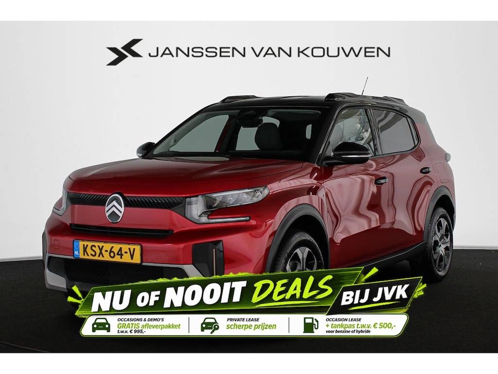 Citroën C3 Aircross 1.2 Hybrid 145pk Plus Achteruitrijcamera Apple CarPlay