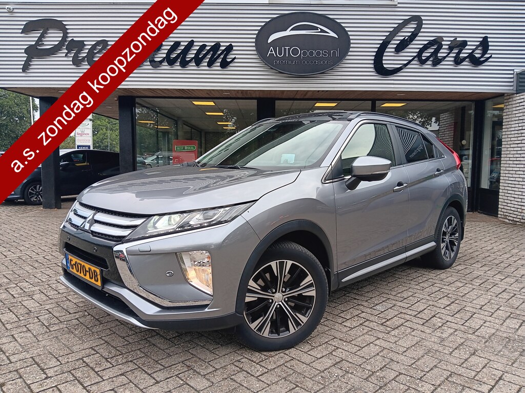 Mitsubishi Eclipse Cross 1.5 DI-T 164PK Instyle LEER NAV,TREKH,STOEL,STUURVERW,PANODAK,HEAD UP, 1600KG AUTOMAAT VOL OPTIES!