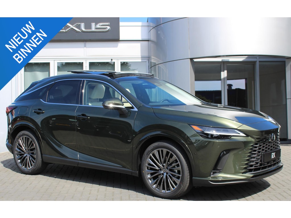 Lexus RX 450h+ Plug-in Hybrid President Line DIRECT LEVERBAAR PANODAK MARK-LEVINSON STOELVENT STUURVERW 360CAM