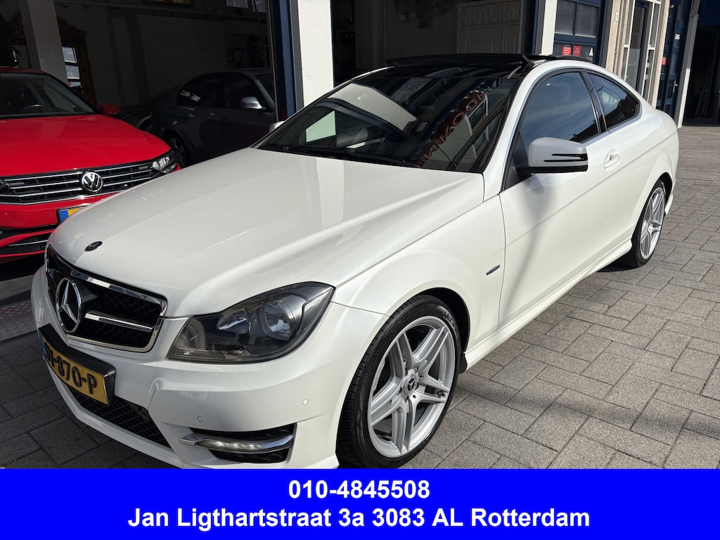 Mercedes-Benz C-klasse Coupé 180 Ambition AMG/PANORAMA/LEDER/TOPSTAAT