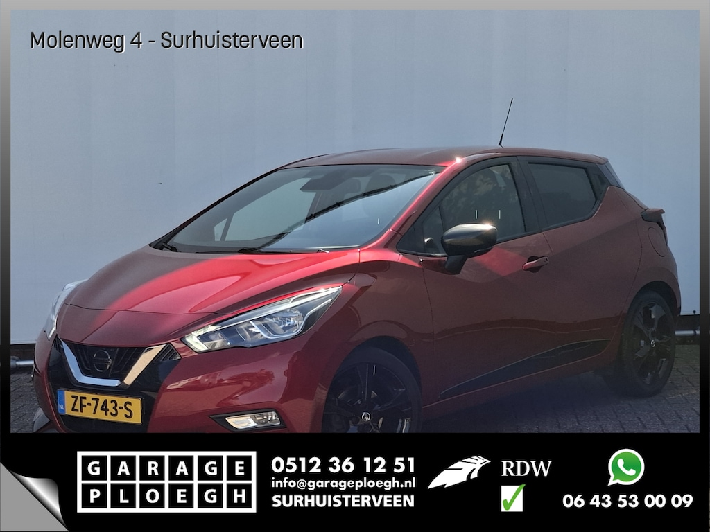 Nissan Micra 1.0 IG-T N-Sport Navi Cam Carplay 5-Deurs Voll.Onderhoud