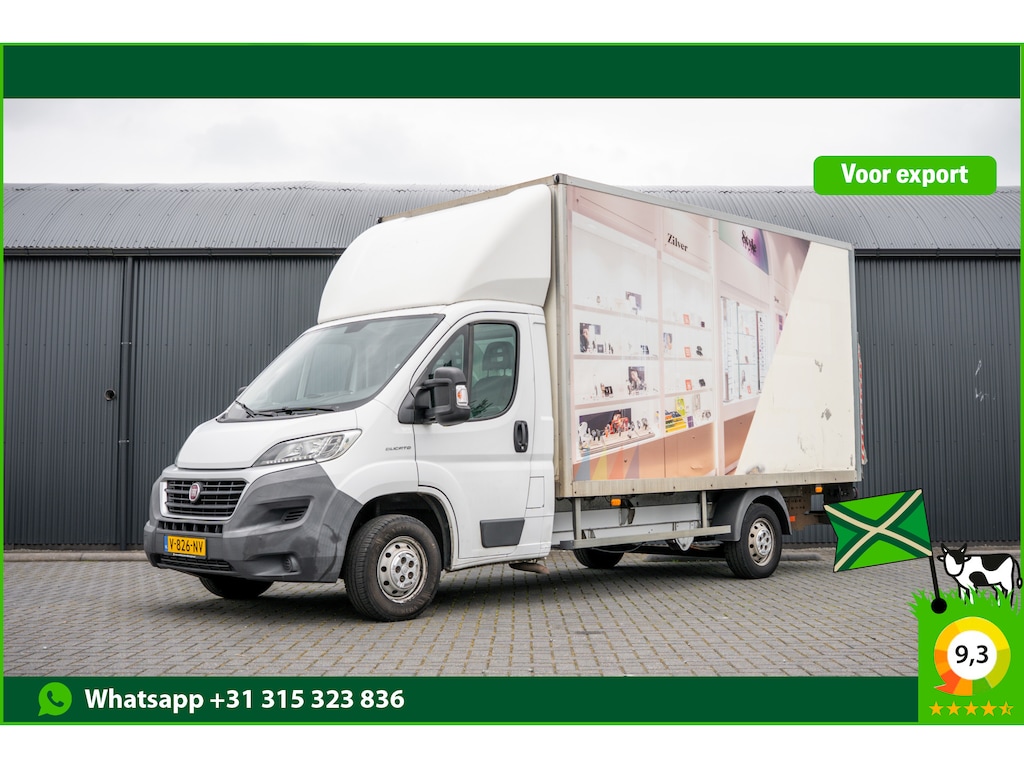 Fiat Ducato 130 Multijet 2.3 D L3H2 | 3-Zits | Bakwagen met laadklep | LED | Cruise | Airco