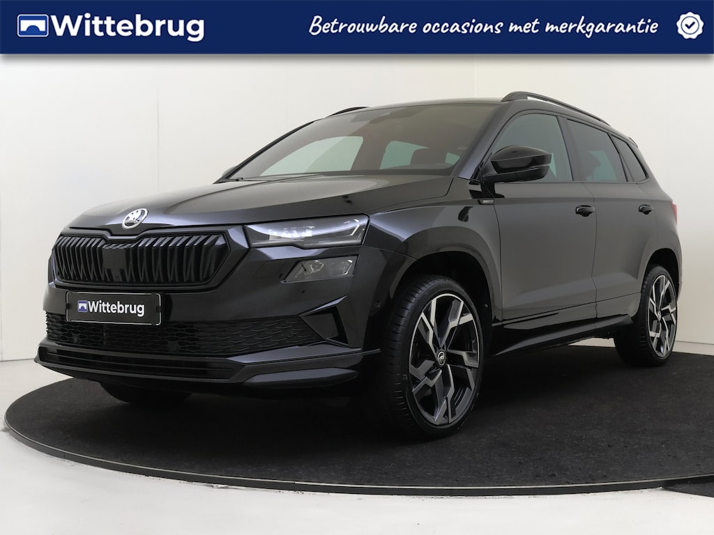 Skoda Karoq 1.5 TSI 150PK ACT Sportline Business Schuif / kantel dak | Camera | Parkeerhulp | Apple carplay | Keyless |