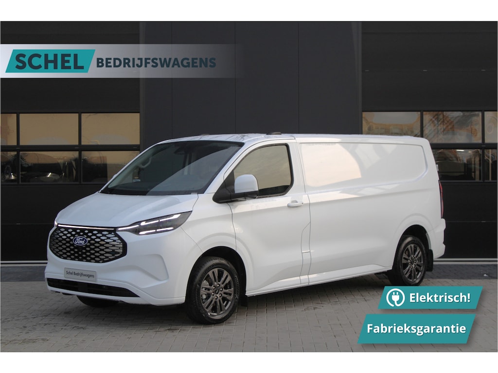 Ford E-Transit Custom 340 L2H1 Limited 218pk - LED - 360 Camera - B&O - ACC - Navi - Stoel/Stuurverwarming - Rijklaar