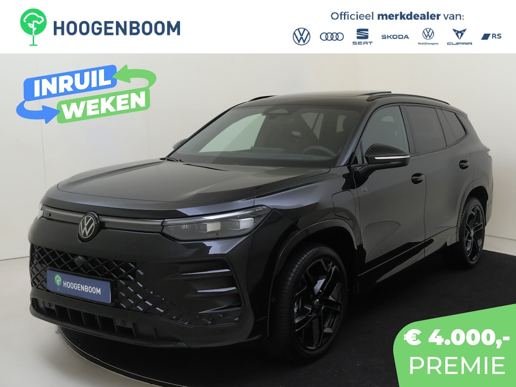Volkswagen Tayron R-Line Edition | 'App-Connect' draadloze smartphone integratie | Automatische afstandsregeling (Adaptive Cruise Control) | Black Style Pakket