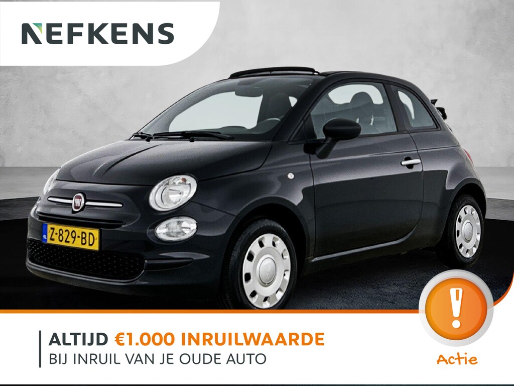 Fiat 500C Urban Hybrid 70pk Fiat 500 Cabrio Urban Hybrid 70pk | Airco | Bluetooth | Elektrische Ramen Voor | Elektrische Buitenspiegels | Audio Systeem