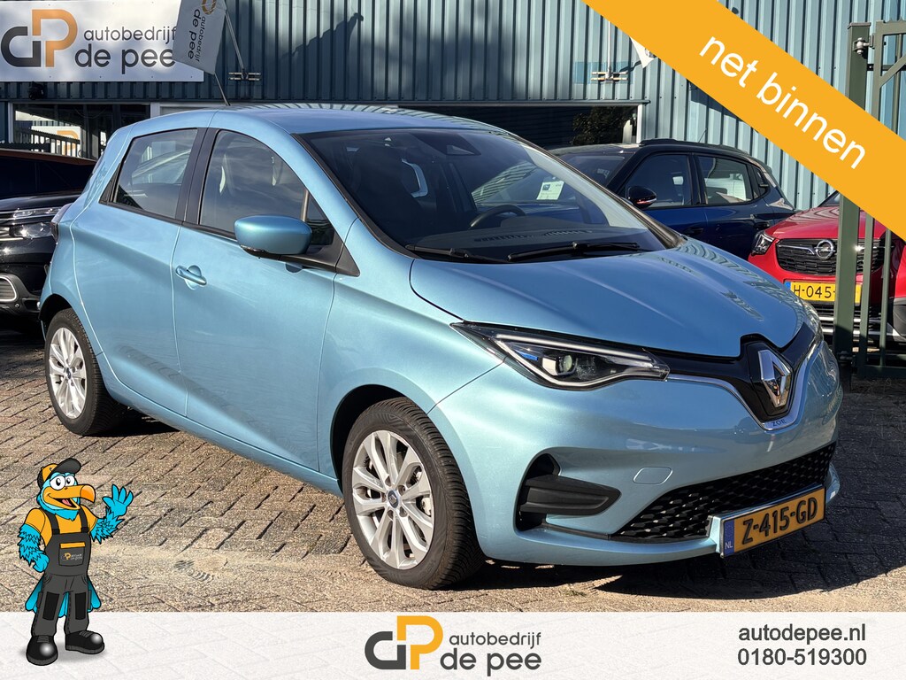 Renault Zoe R110 Life 52 kWh GARANTIE/HUURACCU/STOEL&STUURVERW./CRUISE/CLIMA/CARPLAY/LICHTMETAAL rijklaarprijs!
