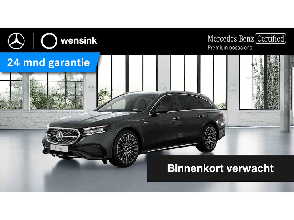 Mercedes-Benz E-klasse Estate 300e Sport Edition | Panoramaschuifdak | Premium pakket | Rijassistentiepakket Plus | Leder pakket | Burmester | 360° camera | Stoelventilatie |