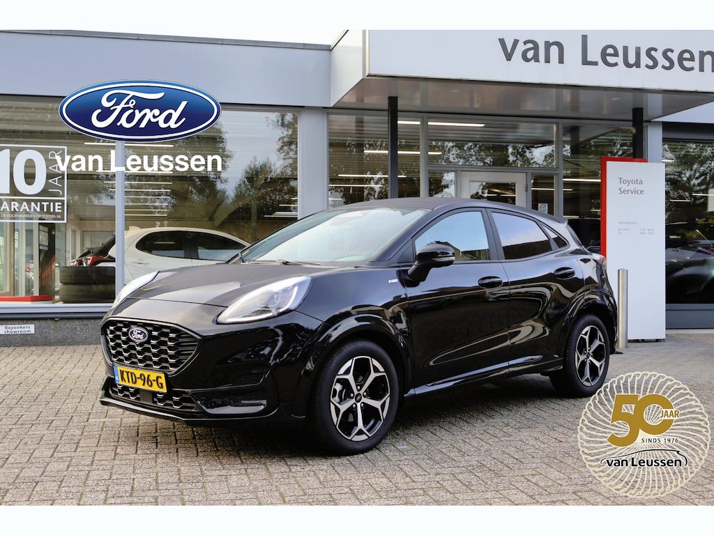 Ford Puma 155PK HYBRID ST-LINE-X ALL-SEASONS PANODAK STOEL/STUUR/VOORRUITVERW. NAVI CAMERA PARK-SENSOREN