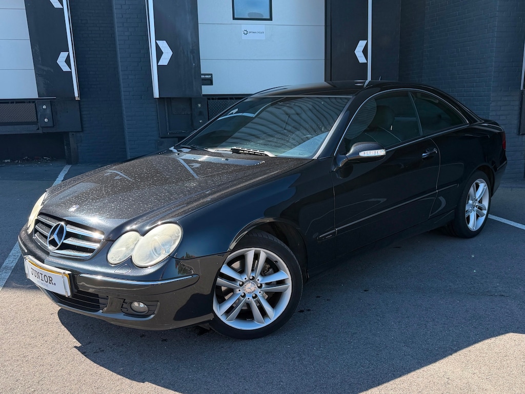 Mercedes-Benz CLK Coupé 200 K. Avantgarde AUTOMAAT/LEDER/CRUISE/STOELVERWARMING