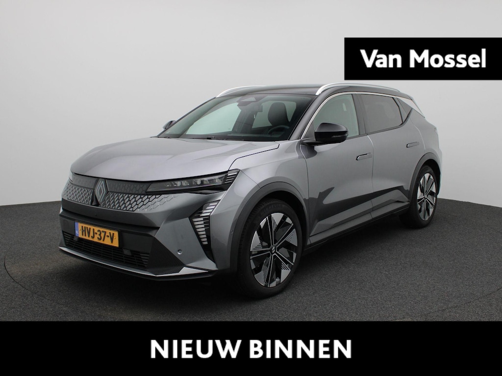 Renault Scenic E-Tech EV87 long range techno | Pack Light & Sound | Pack Advanced Driving Assist & Augmented Vision | Stoel- & Stuurwielverwarming | Elektrische Achterklep | Android Automotive | Keyless | 19" LMV 'Streamline' | Draadloze Smartphonelader | Warmtepomp | Draadloze Apple Carplay & Android Auto