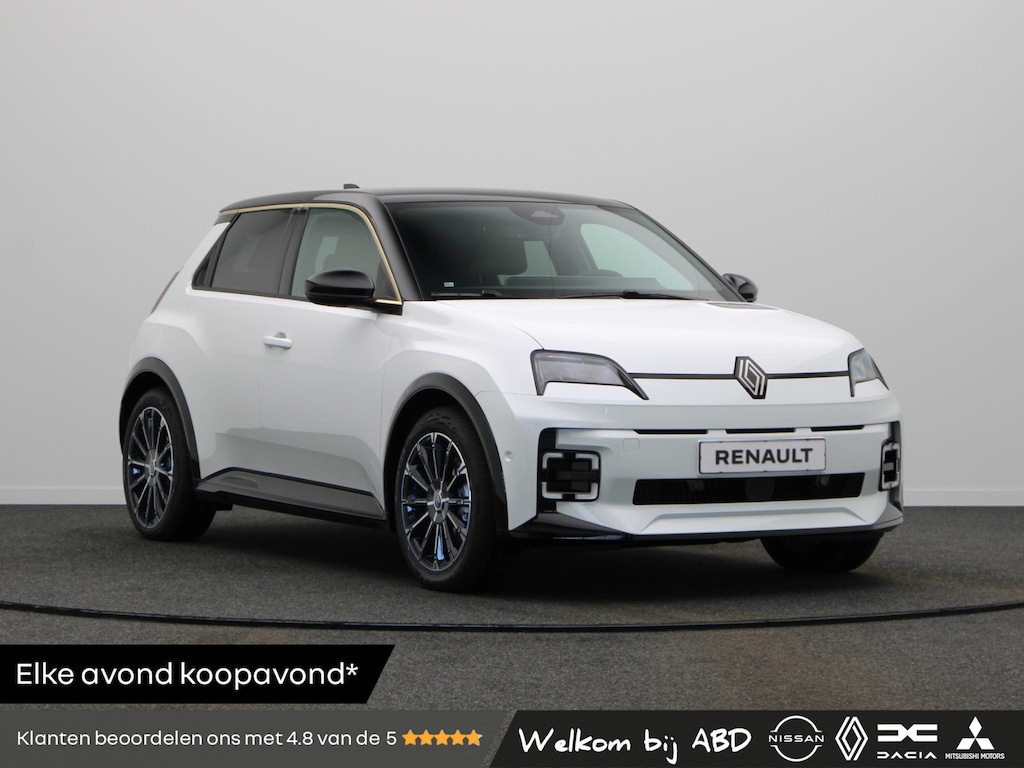 Renault R5 comfort range techno 52 kWh | Vijf jaar garantie | Stoel- en stuurwielverwarming | 18" Chrono |