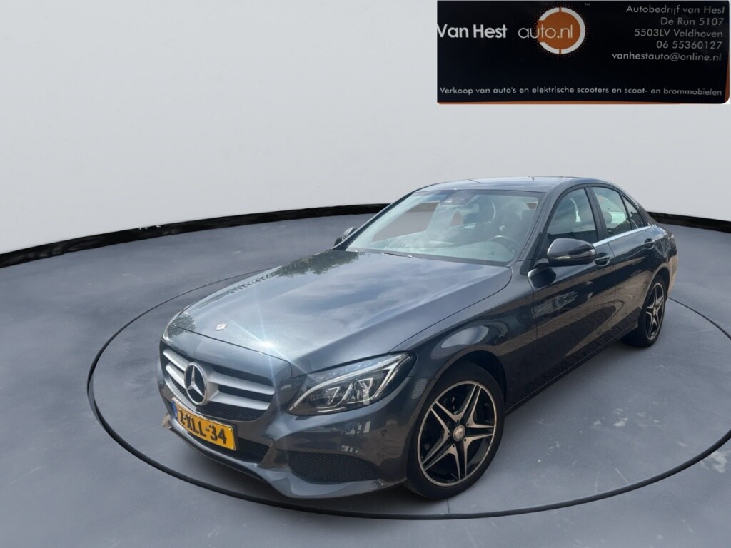 Mercedes-Benz C-klasse 180 3 MND GAR | LEER | NAVI | SPORTVELGEN | CRUISE CONTROL |