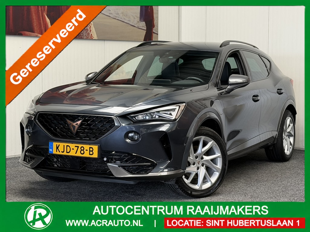 CUPRA Formentor 1.4 E-HYBRID BUSINESS NAVIGATIE ADAPTIVE CRUISE CONTROL STUURVERWARMING APPLE CARPLAY/ANDROID KEYLESS GO RIJSTROOKSENSOREN ACHTERUITRIJCAMERA ZEER MOOI !!