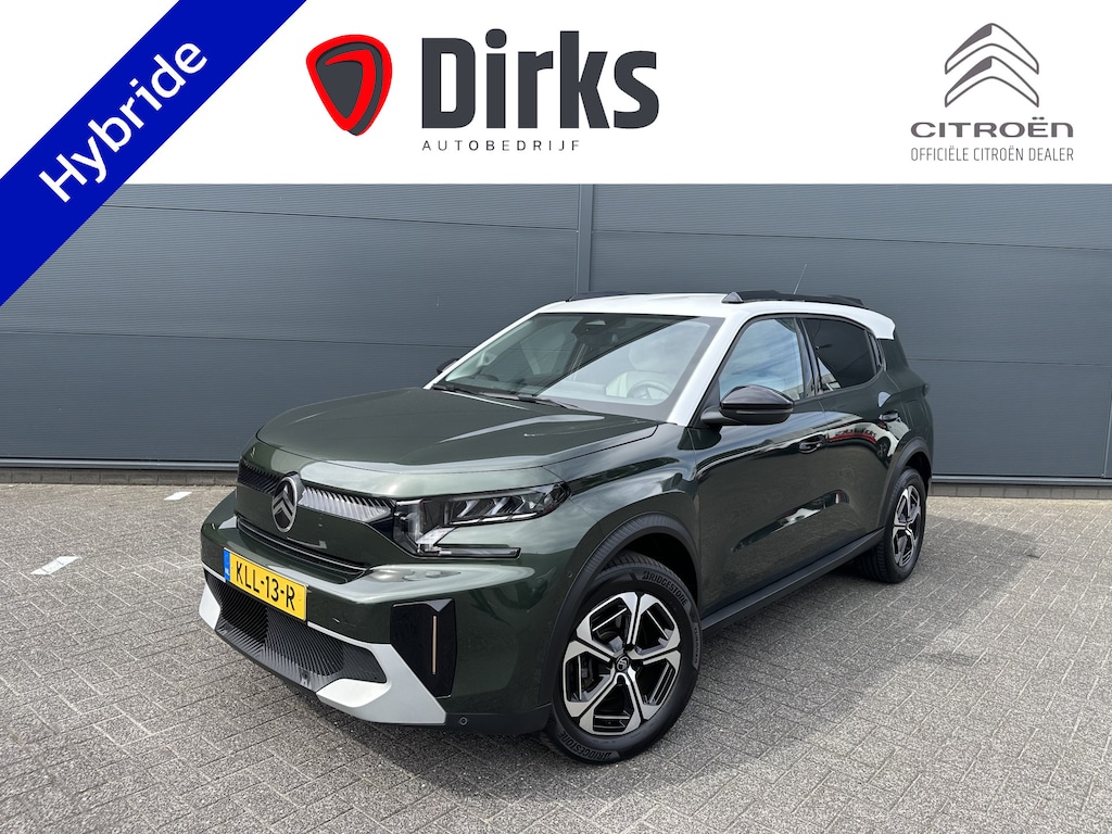 Citroën C3 Aircross 145pk Hybrid MAX (Camera - Navigatie - Dodehoek detectie - Automatische Airco - LED - Apple Carplay - Two Tone - V+A Parkeersensoren)