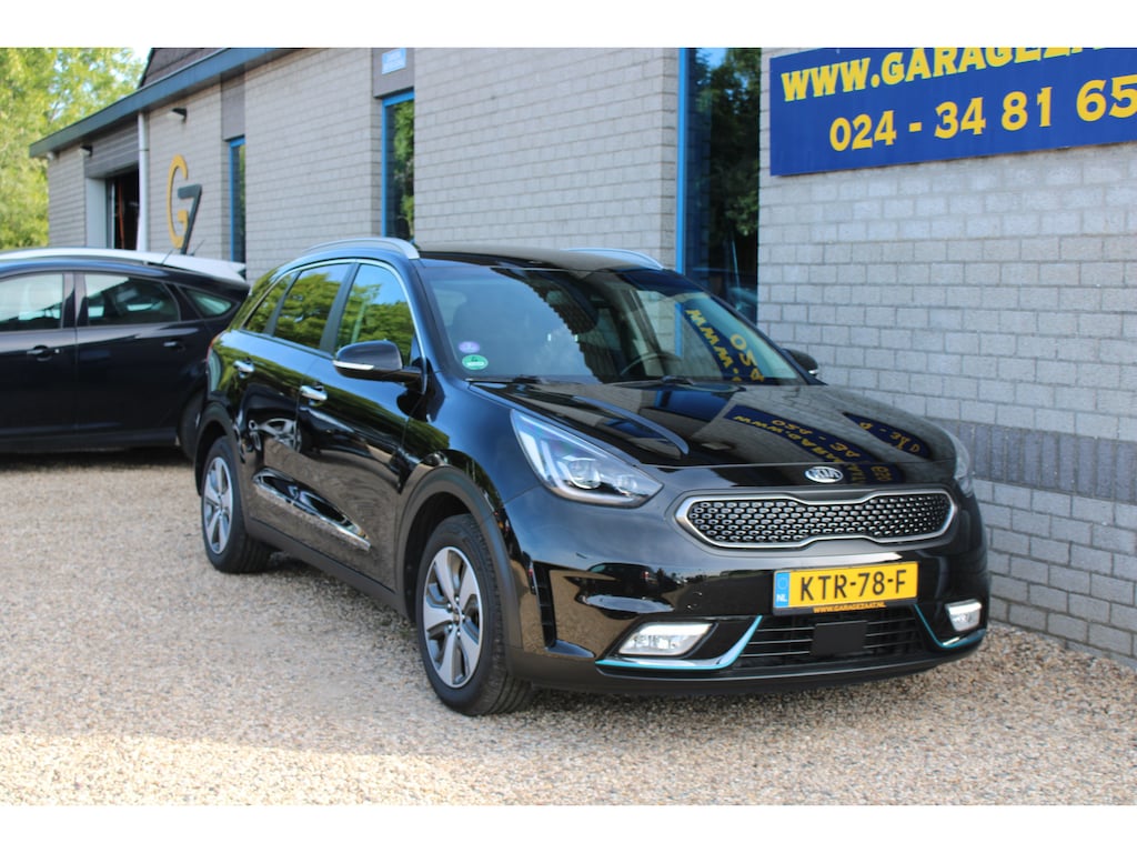 Kia Niro Hybrid 1.6 GDi PHEV DynamicLine Clima Navi 1/2 Leder afn. trekh.