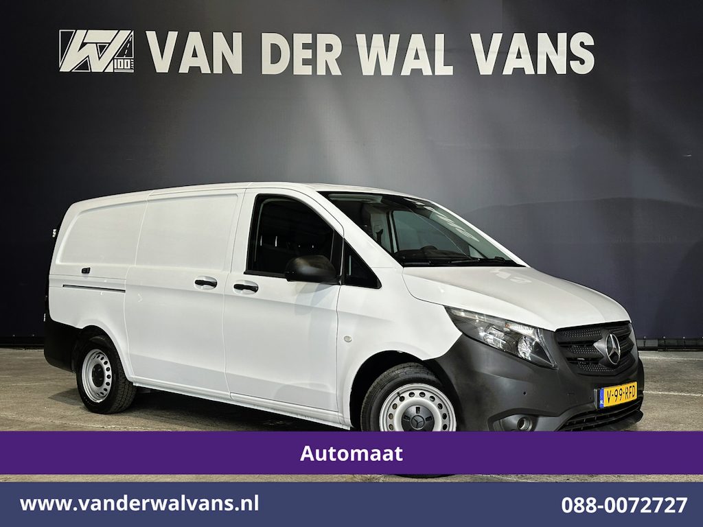 Mercedes-Benz Vito 114 CDI 136pk 9G-Tronic Automaat L2H1 Inrichting Euro6 Airco | Camera | Navigatie | Apple Carplay Android Auto, Cruisecontrol, Trekhaak, Parkeersensoren, Bijrijdersbank