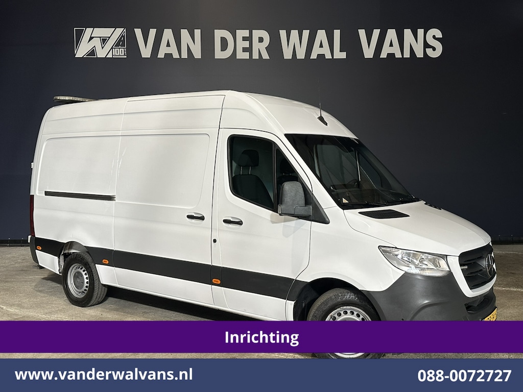 Mercedes-Benz Sprinter 316 CDI 164pk 3500kg Trekhaak L2H2 Inrichting Euro6 Airco | Omvormer | Camera | Apple Carplay Android Auto, Cruisecontrol, Parkeersensoren