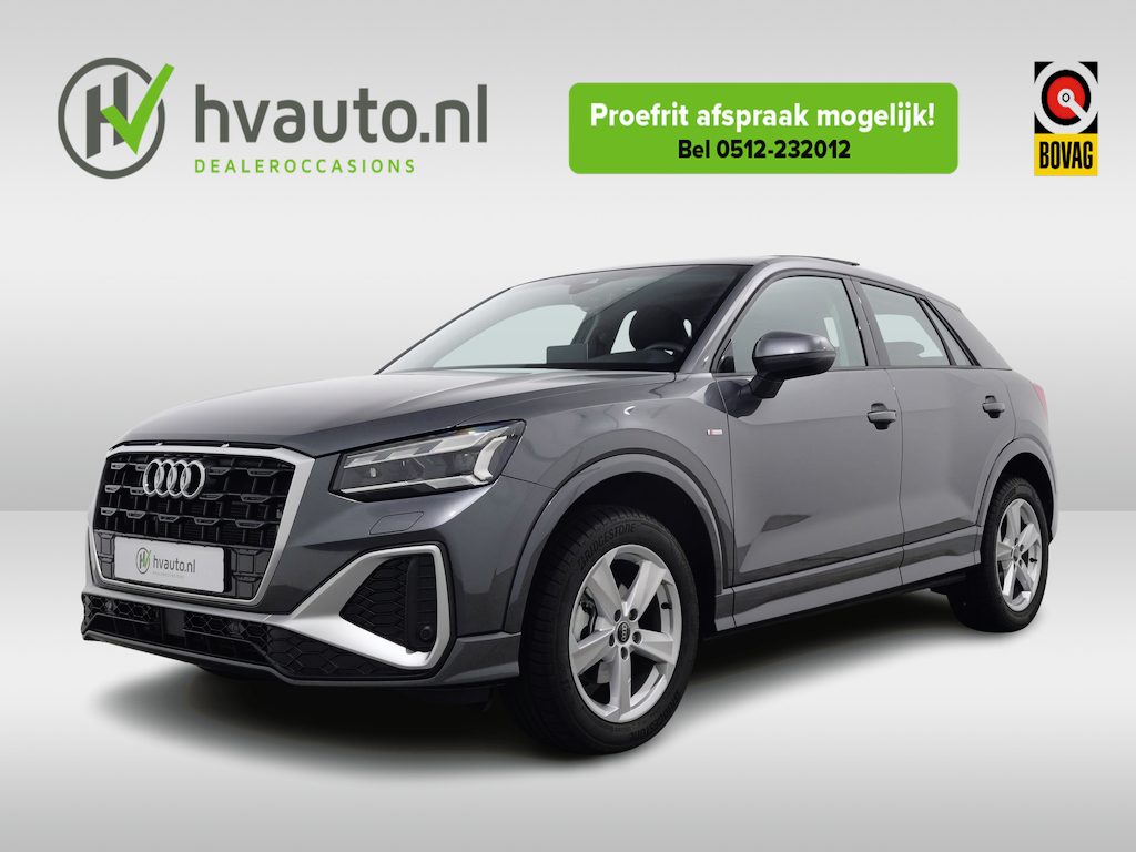 Audi Q2 35 TFSI 150PK S LINE S-TRONIC | Panoramadak | Cruise Adaptief | Camera | Elektr. achterklep