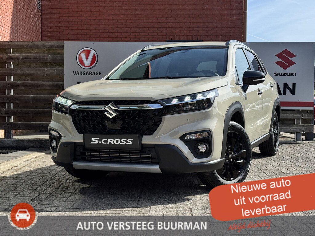 Suzuki S-Cross 1.5 Hybrid Special Edition 360 Camera, Half Lederen Bekleding, Apple Carplay/Android Auto, Navigatie, Climate/Cruise Control