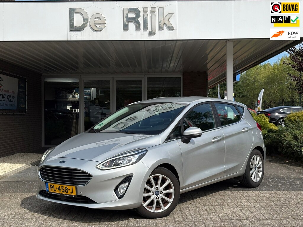 Ford Fiesta 1.0 EcoBoost Titanium | Navi, Carplay/Android, Camera, ACC, B&O, Climate, El. Ramen/Spiegels | Goed onderhouden! | NAP