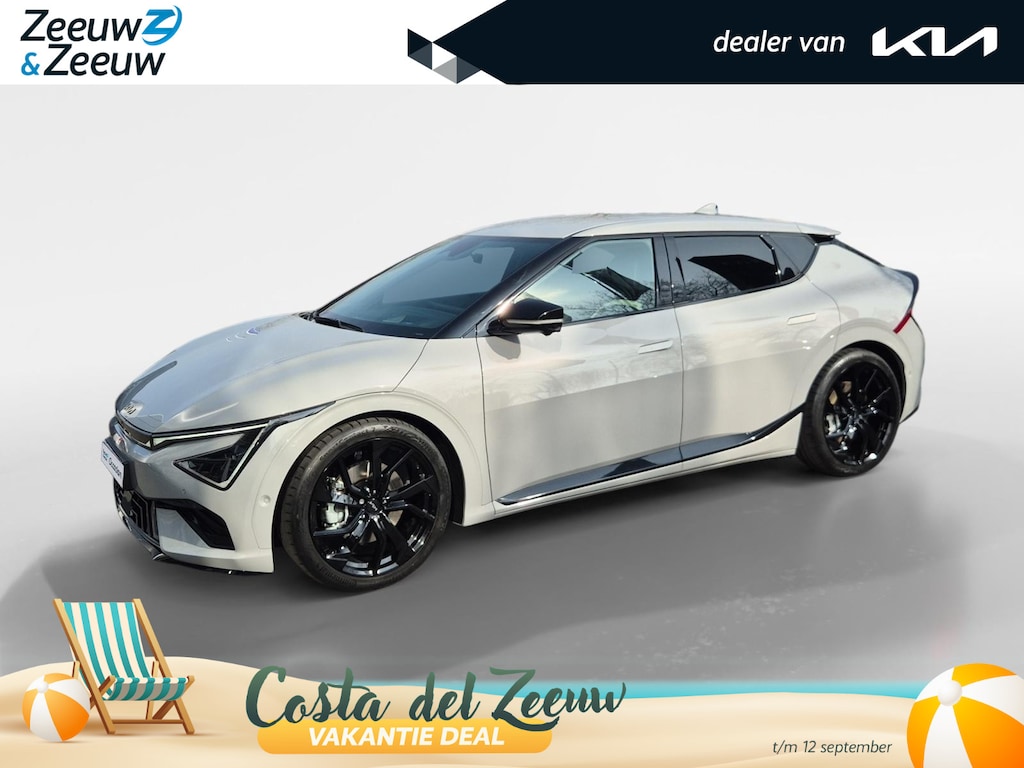 Kia EV6 GT-Line AWD 84 kWh | Climate Control | Cruise Control | 21 Inch Velgen | Verlaagd | Stoelverwarming | Stuurverwarming | Stoelventilatie |  Memory | 360° Camera | DEMO |