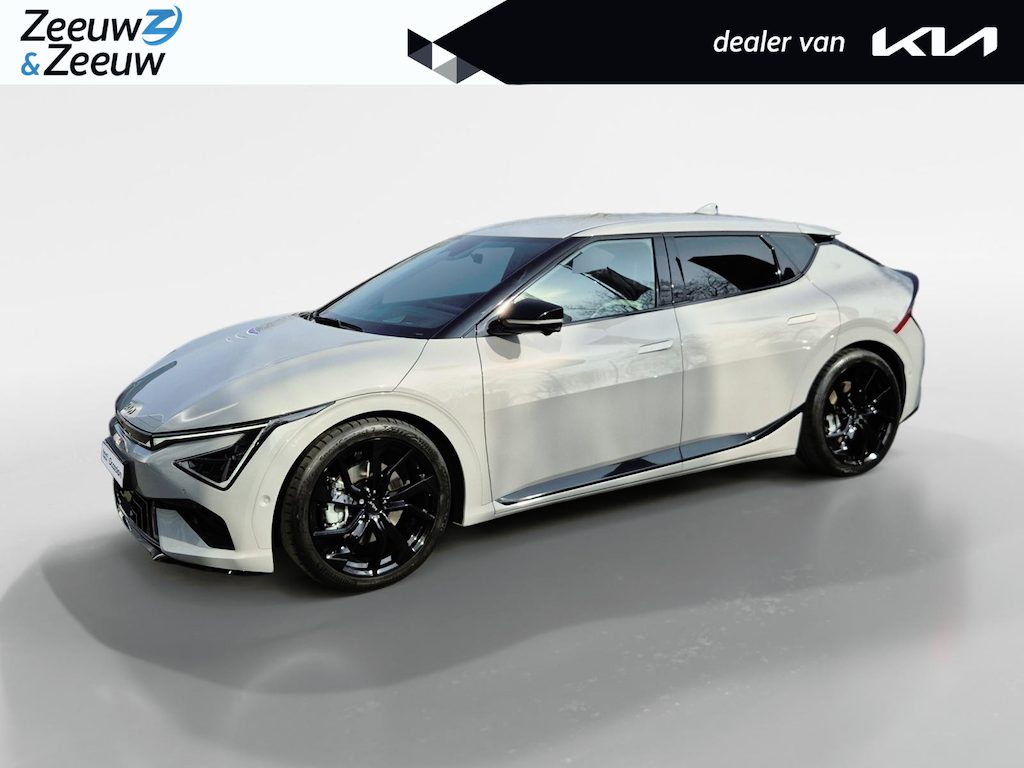Kia EV6 GT-Line AWD 84 kWh | Climate Control | Cruise Control | 21 Inch Velgen | Verlaagd | Stoelverwarming | Stuurverwarming | Stoelventilatie |  Memory | 360° Camera | DEMO |