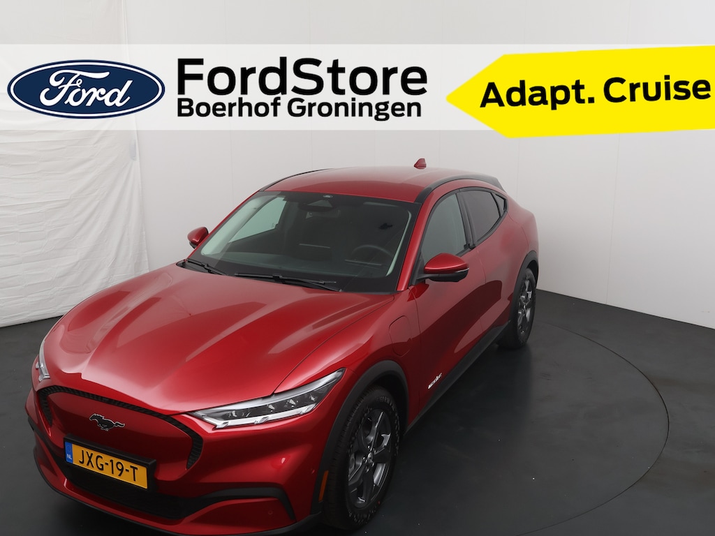 Ford Mustang Mach-E RWD 75 kWh 268 pk | B&O | Adapt. cruise | LED | 360° Camera | El. a. klep | Apple Carplay & Android Auto draadloos |