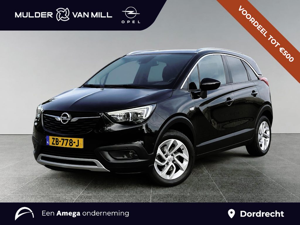 Opel Crossland X Innovation 1.2 Turbo 110pk | CAMERA | DODEHOEKBEW. | KEYLESS ENTRY | NAVI | AGR-STOELEN | CLIMA |