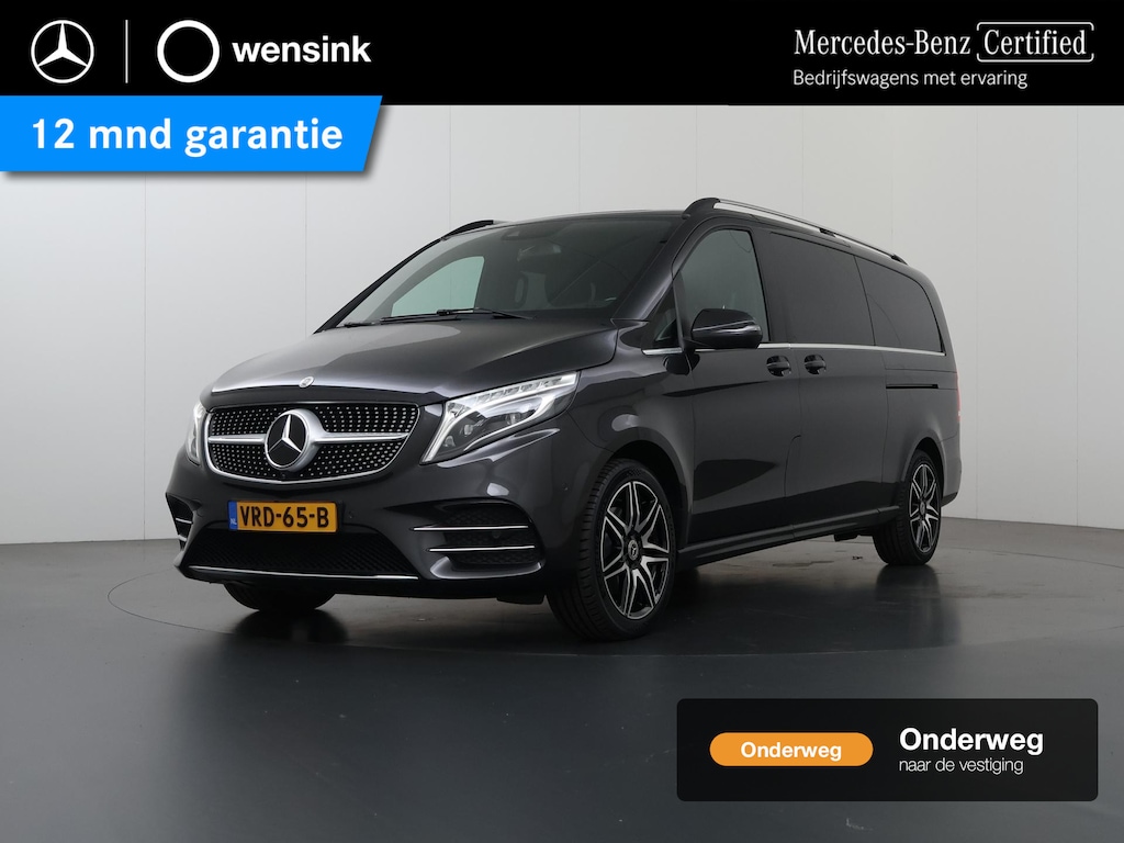 Mercedes-Benz V-klasse 300d | XL L3 | DC | AMG | EDITION | AIRMATIC | BURMESTER SOUND-SYSTEM | ALARM KLASSE 3 | 360° CAMERA | AFN. TREKHAAK 2500KG. | AMG | ELK. BEDIENBARE VOORSTOELEN | CERTIFIED