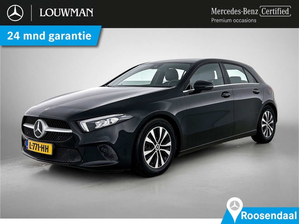 Mercedes-Benz A-klasse 180 Business Solution Ledkoplampen | Parkeerpakket met achteruitrijcamera |Stoelverwarming voor | Spiegelpakket. Inclusief 24 maanden MB Certified garantie voor Europa.