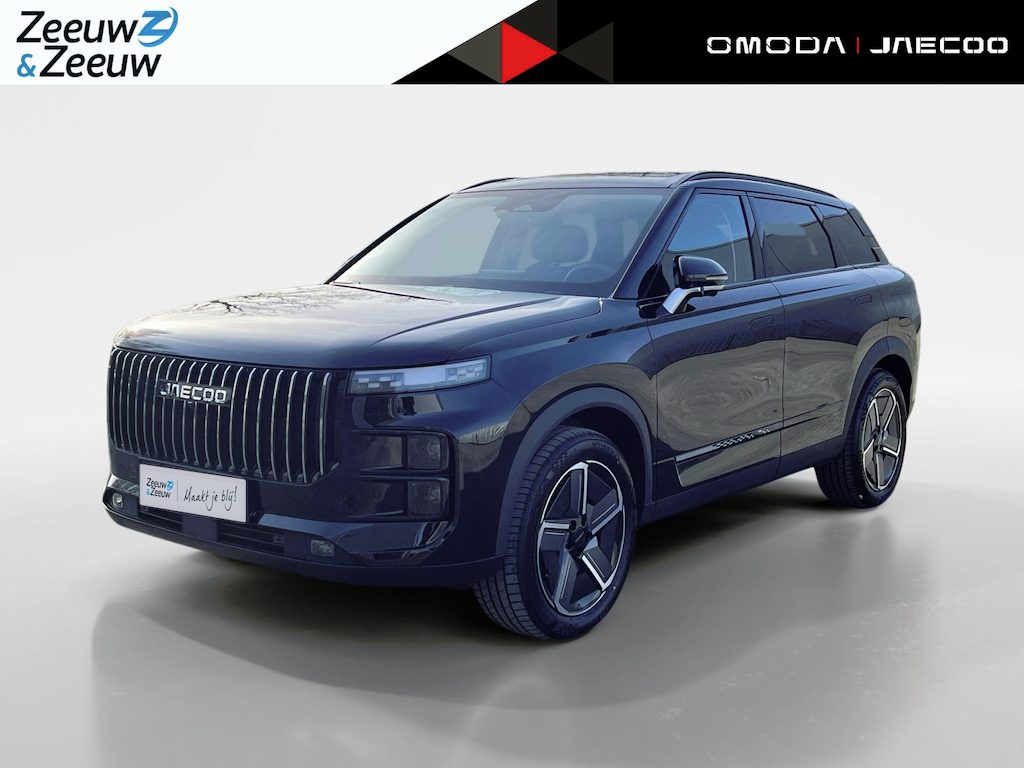 Jaecoo 7 1.5 TGDI SHS-P Exclusive | 90 km elektrisch rijbereik | Stoelverwarming-/ventilatie | Panorama dak | Leder | 7 jaar Fabrieksgarantie