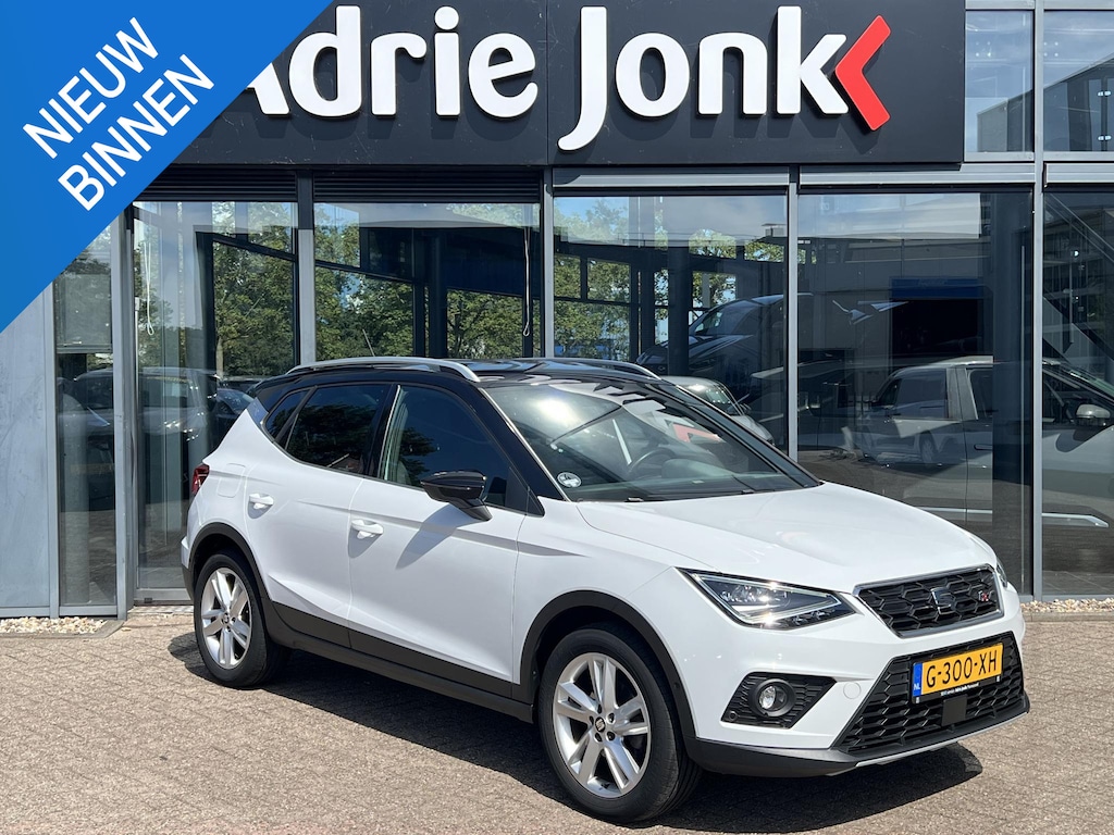 SEAT Arona 1.0 TSI FR Business Intense AUTOMAAT | TREKHAAK | FULL MAPP NAVIGATIE | ALCANTARA BEKLEDING | A.CAMERA | 1e EIGENAAR | NED. AUTO | APPLE CARPLAI/ANDROID AUTO |