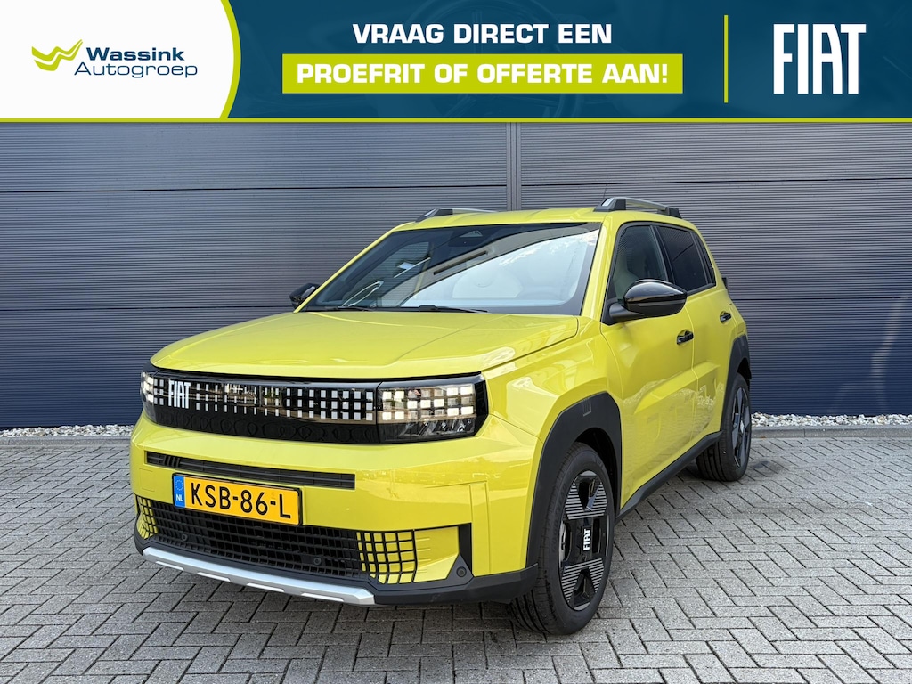 Fiat Grande Panda La Prima 11 kW 44 kWh | Navigatie | Climate Control | Camera