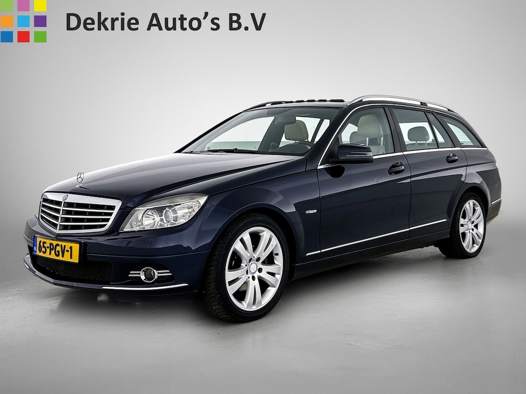 Mercedes-Benz C-klasse Estate 180 CGI Avantgarde Business Class / Airco / Cruise / Navi / Sch-kantel dak / Lmv 17"/ Parkdistance / Stoelverw. / Apk 01-2027