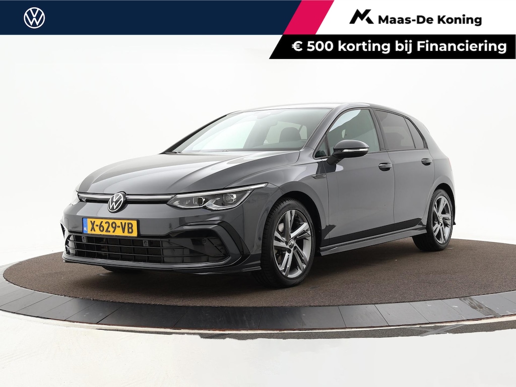Volkswagen Golf 1.5 eTSI 130pk DSG R-Line · Apple/Android Car Play · P-Sensoren · Navigatie · Sfeerverlichting · 17 Inch · Garantie t/m 12-02-2028 of 100.000km