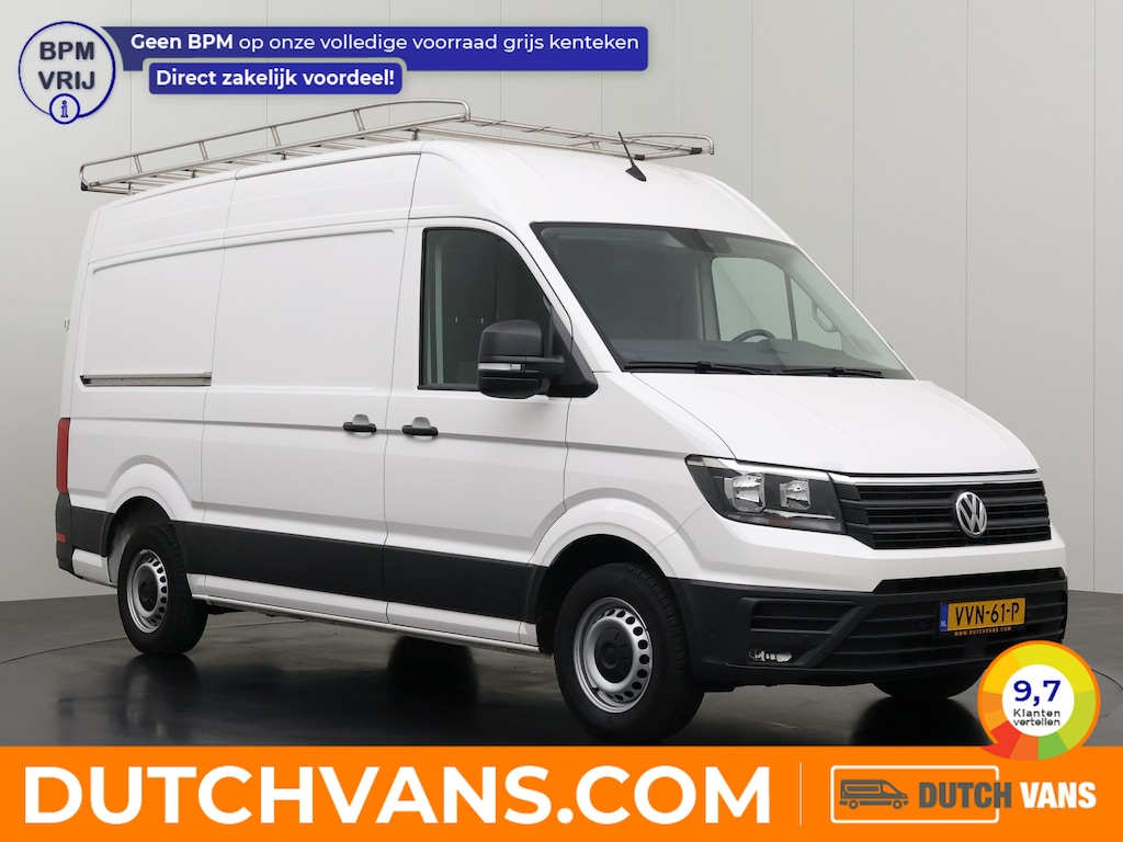 Volkswagen Crafter 2.0TDI 140PK L3H3 Highline Imperiaal | Trekhaak | Navigatie | Camera | Airco | Cruise | 3-Zits
