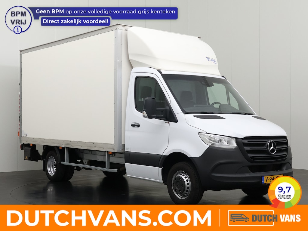 Mercedes-Benz Sprinter 515CDI 9G-Tronic Automaat Bakwagen+Laadklep | Dakspoiler | Airco | Cruise | 3-Zits