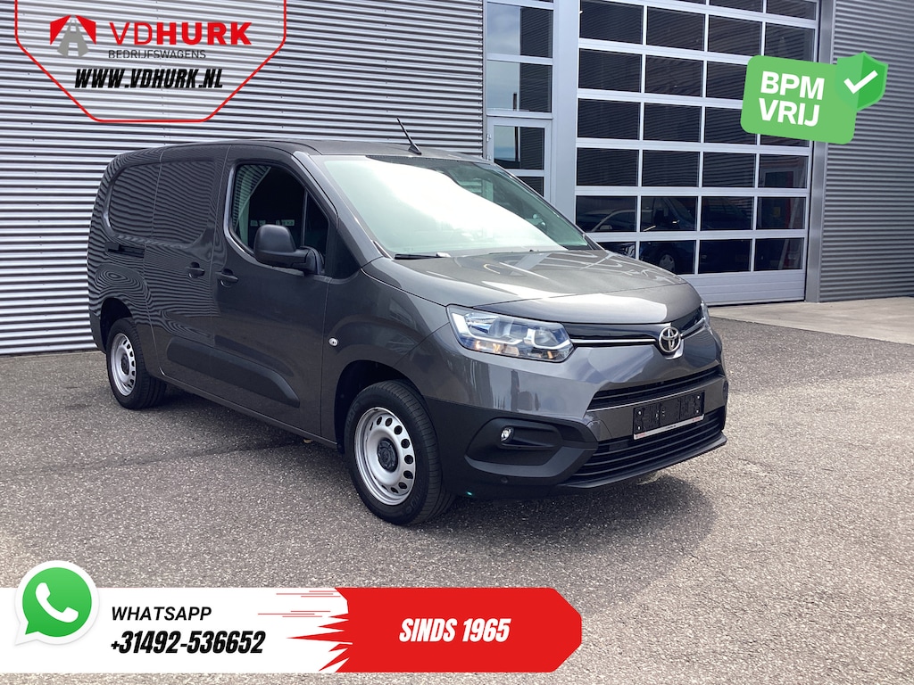 Toyota ProAce City 1.5 130 pk Aut. L2 3Pers./ Carplay/ PDC/ Cruise/ Airco/ DAB