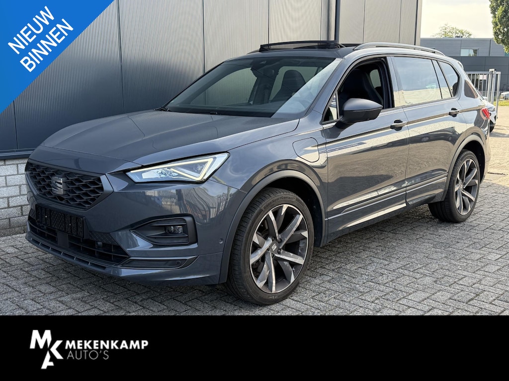 SEAT Tarraco 1.4 TSI e-Hybrid PHEV FR Business 20"/Panoramadak/Trekhaak/Keyless/Dodehoek/Elektrische klep/Stuur + stoelverwarming v+a