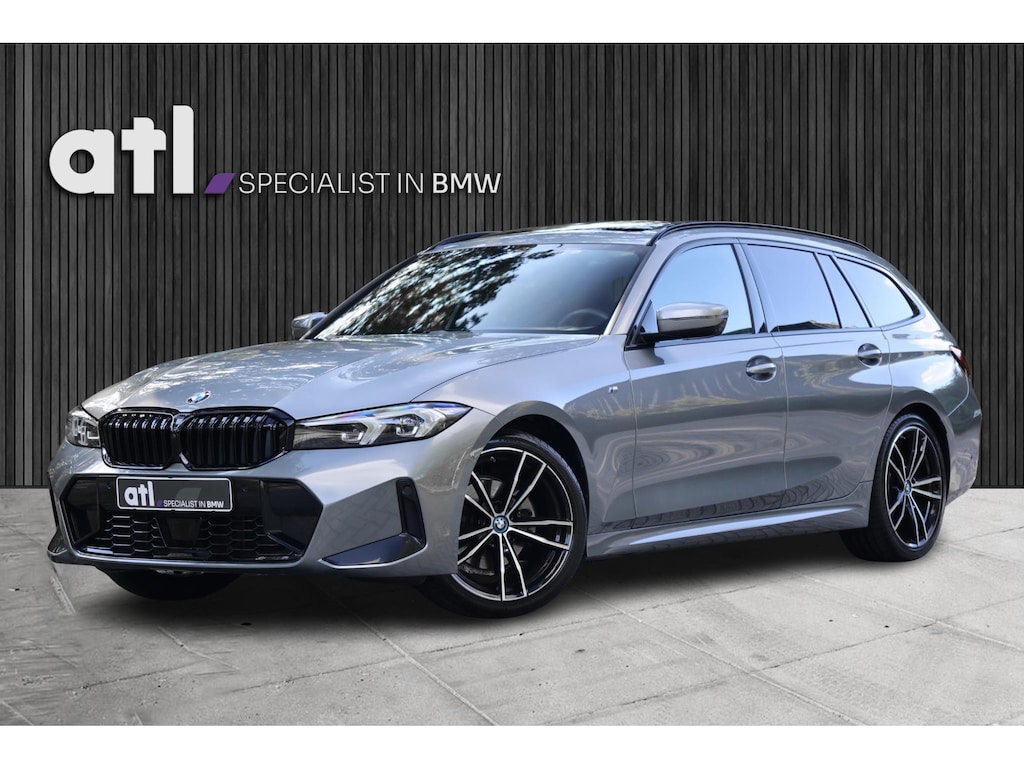 BMW 3-Serie Touring 320i M-Sport | Pano | HUD | ACC | 360 | 19" | Elektr. trekhaak | Alarm kl.3 | Keyless | Hifi | Etc.