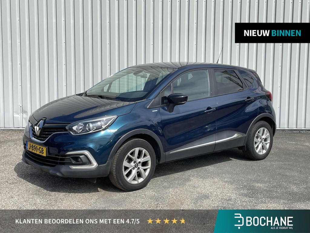 Renault Captur 0.9 TCe Limited | Trekhaak | Stoelverwarming | Parkeersensoren achter | Climate Control | Keyless Entry & Start