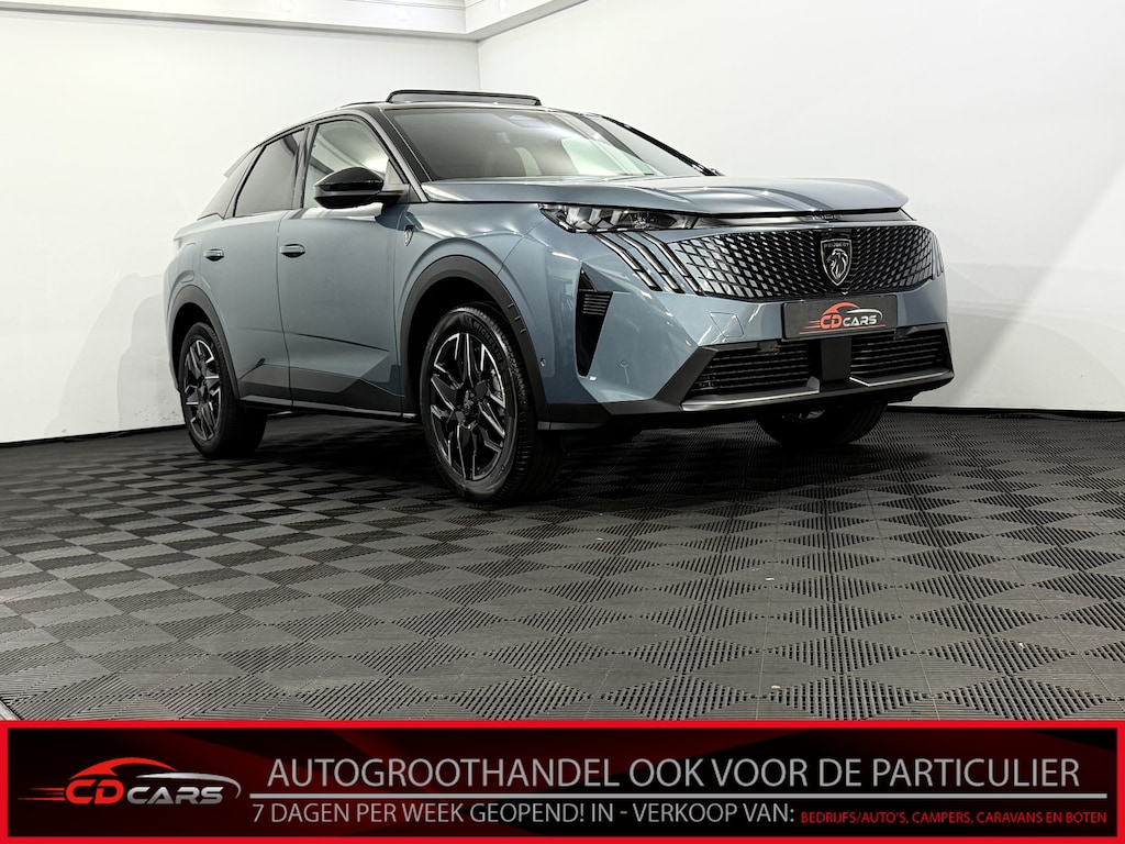 Peugeot 3008 1.2 Hybrid 145 GT DCS6 Panoramadak, 360 Camera, Navi, Massage stoelen, Memory stoelen, Elektrische achterklep, Cruise control adaptief, 2 jaar garantie