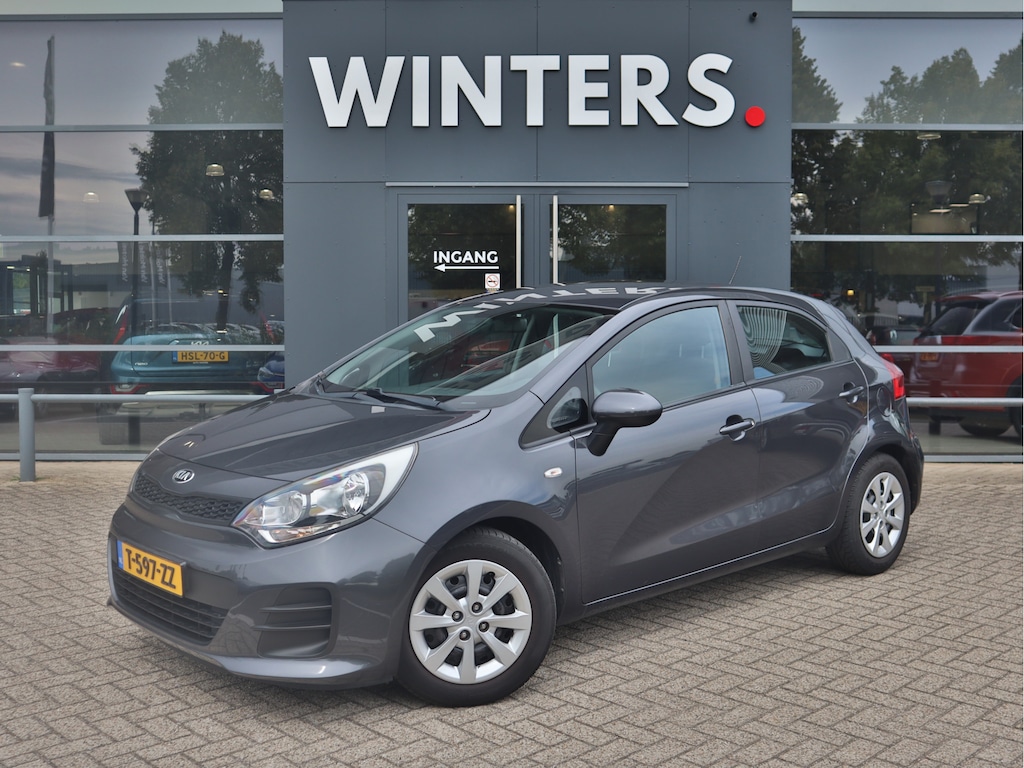 Kia Rio 1.2 CVVT ComfortLine | Airco | Radio-cd/mp3 speler | Trekhaak | Tot 10jr. Kia-Garantie |