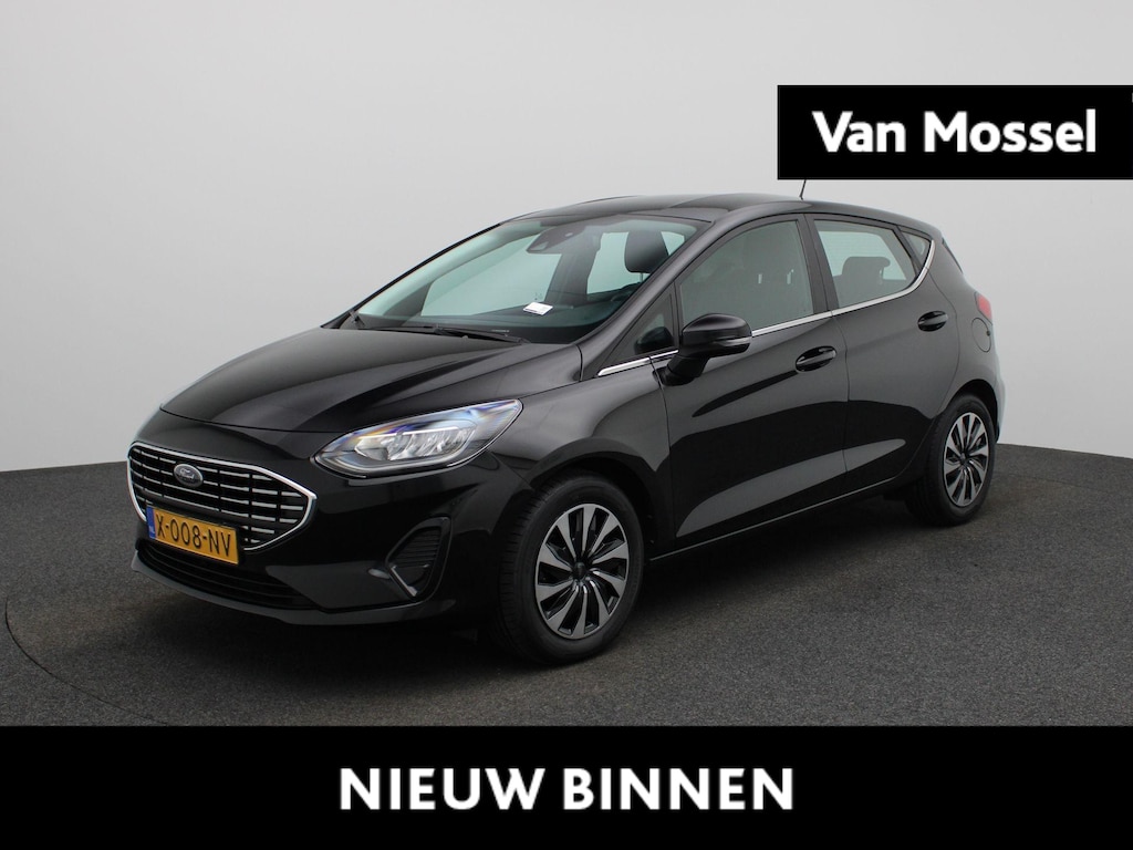 Ford Fiesta 1.0 EcoBoost Hybrid Titanium STOEL - STUUR EN VOORRUIT VERWARMING | APPLE CARPLAY | PARKEER SENSOREN ACHTER | CRUISE CONTROL