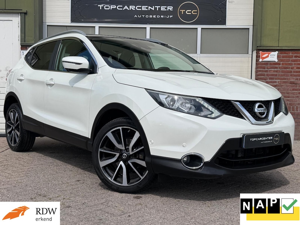 Nissan Qashqai 1.2Tekna/AUT/STOELV/LEER/CAMERA/PARKS/APK/NAP