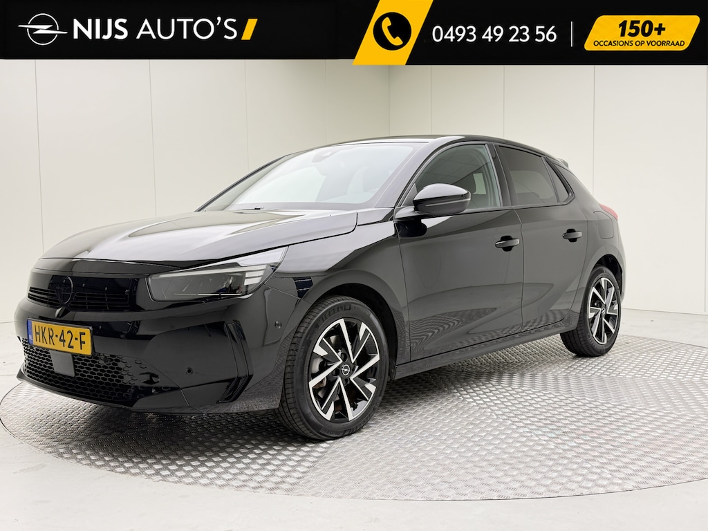 Opel Corsa 1.2 Turbo Hybrid GS | automaat | climate | pdc v/a + camera | keyless | dode hoek | cruise | bluetooth | carplay draadloos | elektr. inklapbare spiegels