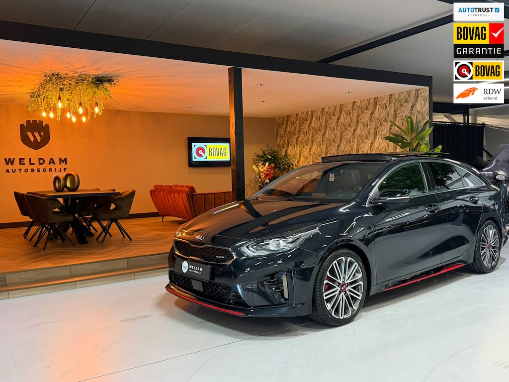 Kia ProCeed 1.6 T-GDI GT 12-2019 Garantie|205PK|Pano|JBL|ACC|Memory|Trekhaak|Rijklaar