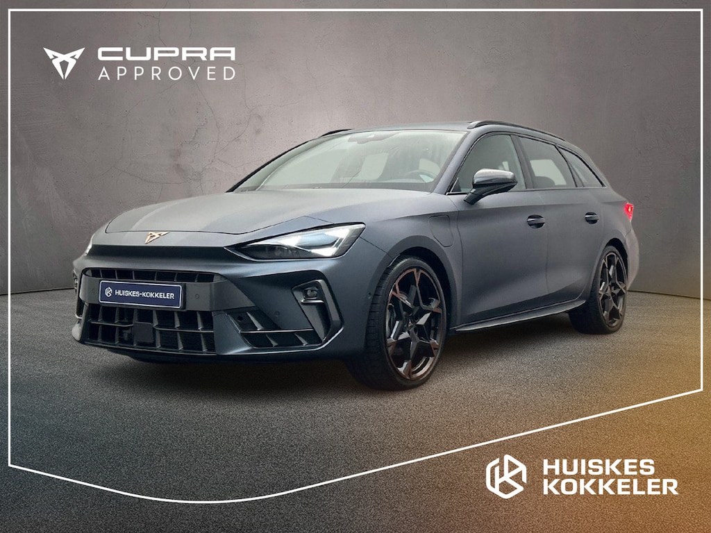 CUPRA Leon Sportstourer Business 1.5 TSI eHybrid 204pk DSG Automaat Panoramadak, LED matrix koplampen, Sennheiser audio, Adaptive cruise control, Achteruitrijcamera, Carbon spiegelkappen