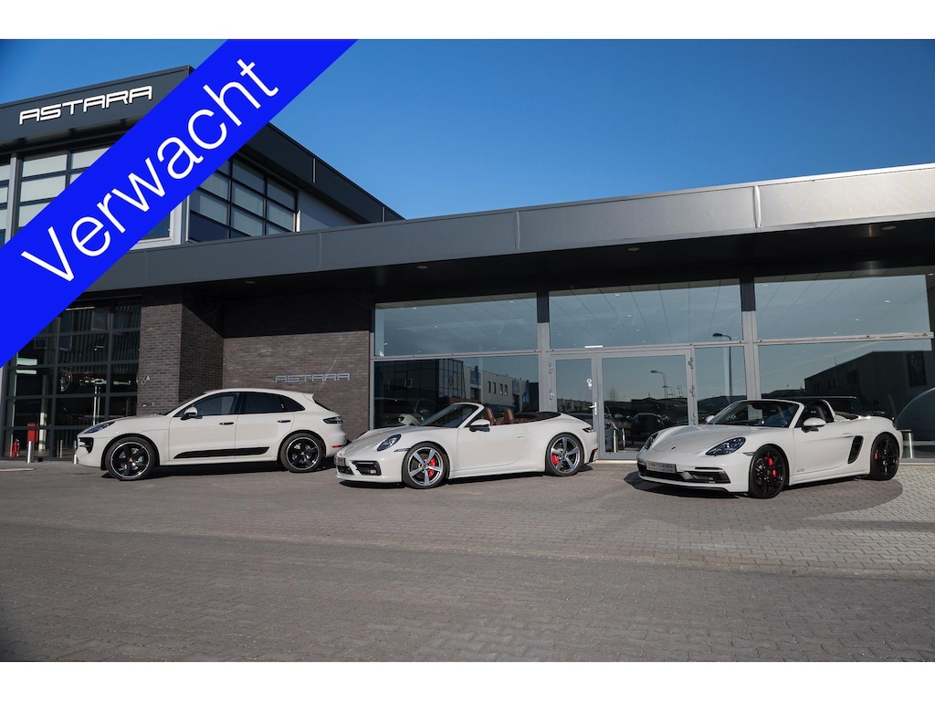 Porsche 718 Boxster GTS 4.0 PDK | Arctic grijs met Espresso